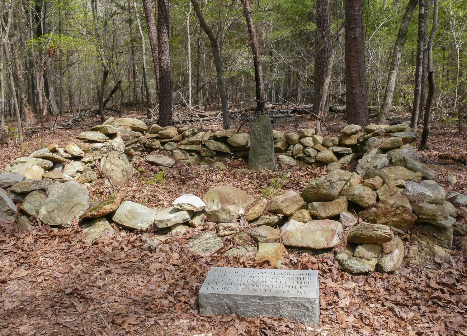McGregor family cemetery site